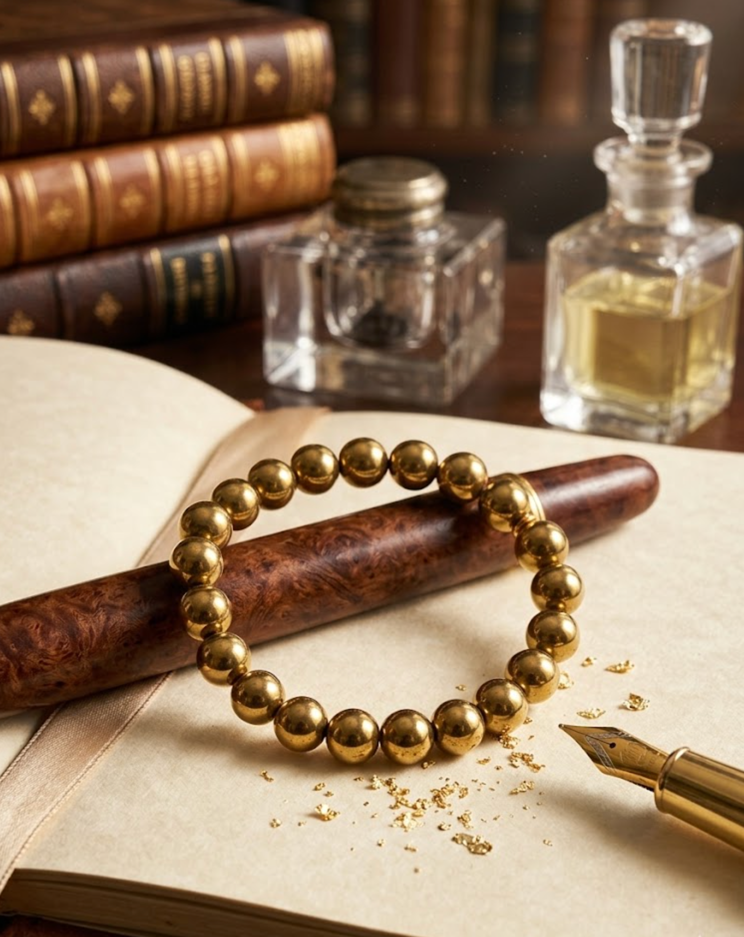 Golden Hematite Bracelet
