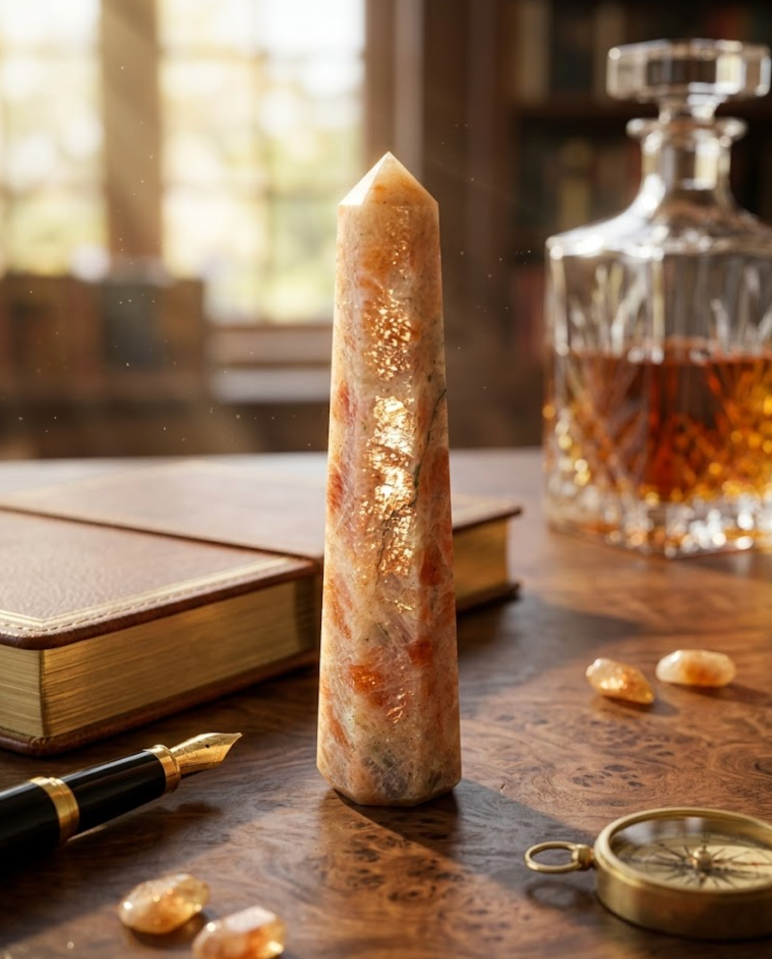 Sunstone Crystal Tower (12.65cm)